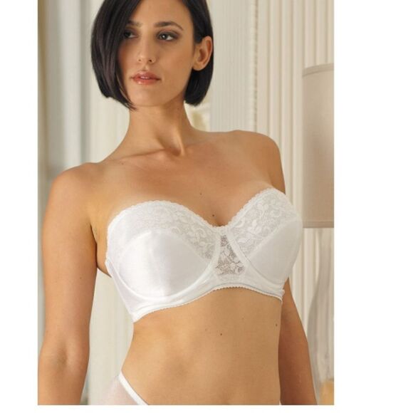 Carnival Full Coverage Multi-way Convertible Lace Strapless Bra 123 - Picture 1 of 13